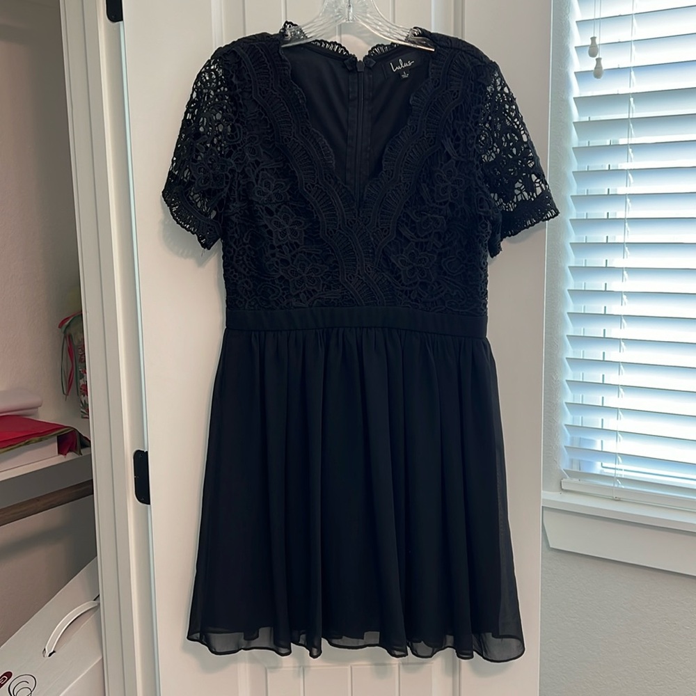 Lulus Black Cocktail Dress